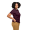 NEWPORT LADIES MESH POLO MAROON