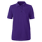 NEWPORT LADIES MESH POLO PURPLE FRONT