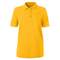 NEWPORT LADIES MESH POLO TEAM YELLOW FRONT