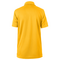 NEWPORT LADIES MESH POLO TEAM YELLOW BACK