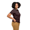 NEWPORT LADIES MESH POLO CHESTNUT