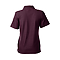 SONOMA LADIES PIQUE  POLO MAROON BACK