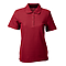 SONOMA LADIES PIQUE  POLO RED FRONT