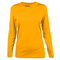 CHICAGO LADIES LS TEE TEAM YELLOW FRONT