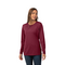 CHICAGO LADIES LS TEE CRIMSON
