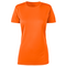 BOSTON LADIES TEE NEON ORANGE FRONT