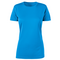 BOSTON LADIES TEE AZURE FRONT
