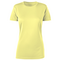 BOSTON LADIES TEE LIGHT YELLOW FRONT