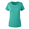 BRAZIL LADIES POPCORN TEE CABANA FRONT