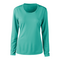 BARBADOS LADIES POPCORN LS TEE CABANA FRONT