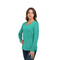 BARBADOS LADIES POPCORN LS TEE CABANA