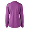 BARBADOS LADIES POPCORN LS TEE BLACKBERRY ICE BACK