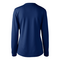 BARBADOS LADIES POPCORN LS TEE COBALT BACK