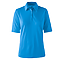 BOSTON LADIES POLO AZURE FRONT