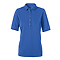 ROCKHURST LADIES JCQD POLO ROYAL BLUE FRONT