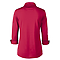ISLINGTN LADIES STRP ACC POLO RED BACK