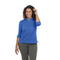 ISLINGTN LADIES STRP ACC POLO ROYAL BLUE