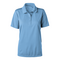 HARRISON SYN L SS MESH POLO COLUMBIA BLUE FRONT