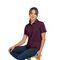 HARRISON SYN L SS MESH POLO MAROON