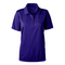 HARRISON SYN L SS MESH POLO PURPLE FRONT