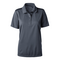 HARRISON SYN L SS MESH POLO CHARCOAL FRONT