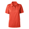 HARRISON SYN L SS MESH POLO ARROW ORANGE FRONT