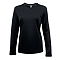 PHOENIX LADIES LS SUPERIOR TEE BLACK FRONT