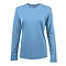 PHOENIX LADIES LS SUPERIOR TEE COLUMBIA BLUE FRONT