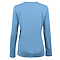 PHOENIX LADIES LS SUPERIOR TEE COLUMBIA BLUE BACK