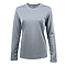 PHOENIX LADIES LS SUPERIOR TEE PLATINUM FRONT
