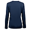 PHOENIX LADIES LS SUPERIOR TEE NAVY BACK