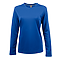 PHOENIX LADIES LS SUPERIOR TEE ROYAL BLUE FRONT