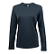 PHOENIX LADIES LS SUPERIOR TEE LEAD GREY FRONT