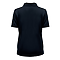 ELM SYNTREL L SELF STRIPE POLO BLACK BACK