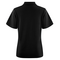 HUDSON DRIBAL DBLE KNIT L POLO BLACK BACK