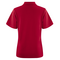 HUDSON DRIBAL DBLE KNIT L POLO RED BACK