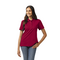 HUDSON DRIBAL DBLE KNIT L POLO RED