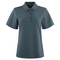 HUDSON DRIBAL DBLE KNIT L POLO CHARCOAL FRONT