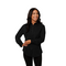 ATLAS 4WAY STRTCH L KNIT SHIRT BLACK