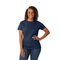 ZORREL HARBOR DRIB L SS TEE NAVY