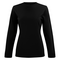 ZORREL HORIZON DRIB L LS TEE BLACK FRONT