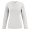 ZORREL HORIZON DRIB L LS TEE SILVER HEATHER FRONT