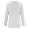 ZORREL HORIZON DRIB L LS TEE SILVER HEATHER BACK