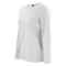 ZORREL HORIZON DRIB L LS TEE SILVER HEATHER QUARTER