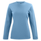 ZORREL HORIZON DRIB L LS TEE SKY BLUE FRONT